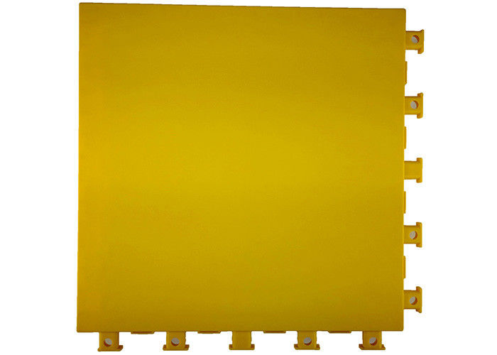 PP Injection Indoor Sports Flooring , Indoor Gym Flooring With VOC Certificate